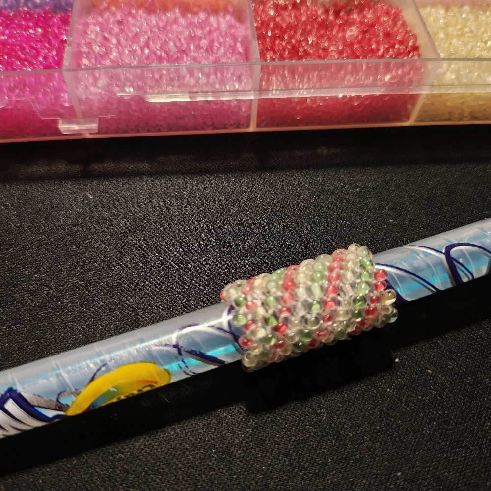 Dreadlock Bead Handmade Rasta Spiral Seed Bead Hair Jewelry Peyote Loc Charm